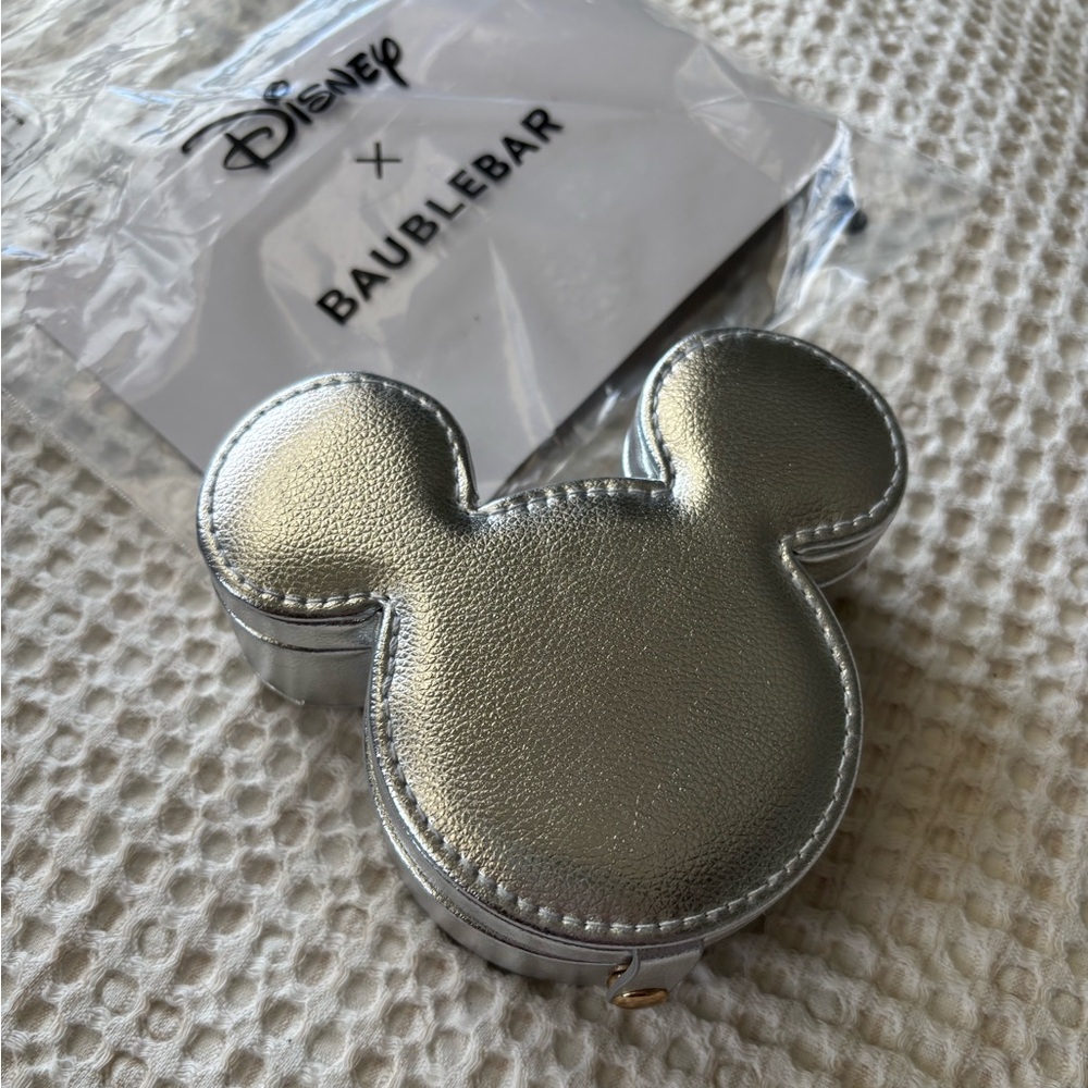 Baublebar Disney Mickey Mouse Jewelry Storage Case - Silver